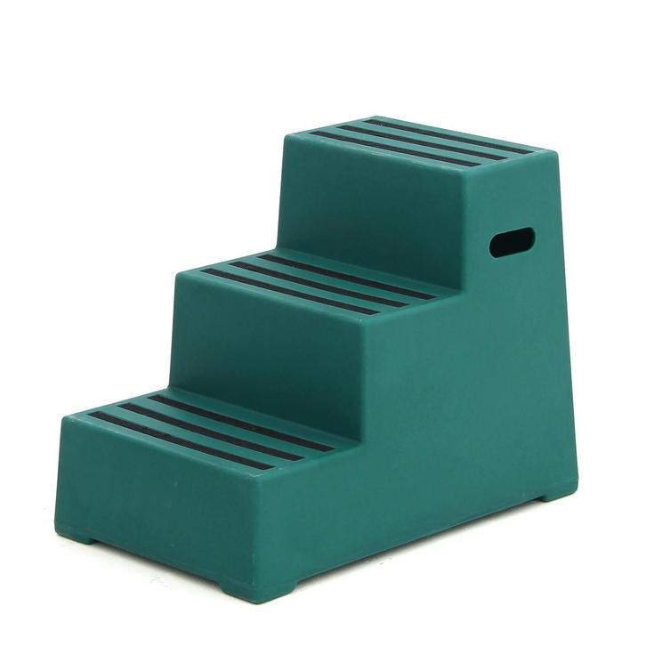 Exclusieve Opstaphulp 3 Treden - Donker Groen, Dieren en Toebehoren, Paarden en Pony's | Overige Paardenspullen, Nieuw, Verzenden