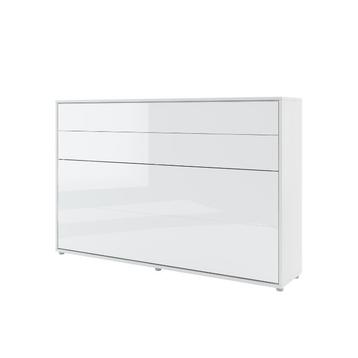 Murphy Horizontaal Opklapbed 120x200 - Wit Hoogglans beschikbaar voor biedingen