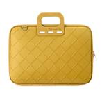 Bombata Intrecciato 15 / 16 inch Laptoptas Vlecht Geel, Computers en Software, Verzenden, Nieuw