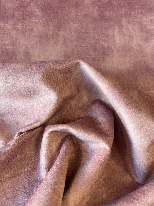 Dedar - Zachte en consistente fluweel DEDAR oudroze met, Antiek en Kunst, Antiek | Kleden en Textiel