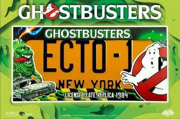 Doctor Collector metalen plaat - Scifi Ghostbusters 1984 ...