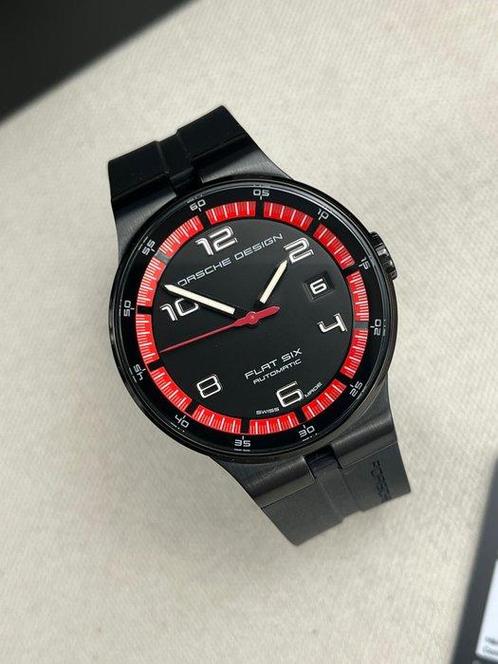 Porsche Design - Flat Six Automatic Date - Zonder, Sieraden, Tassen en Uiterlijk, Horloges | Heren