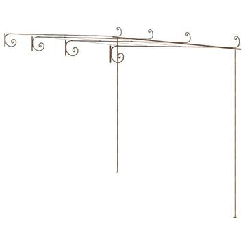 Pergola IJzer Antiekbruin | Tweedekansje | OP = OP beschikbaar voor biedingen