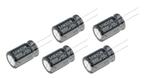 1000uF 50V Condensatoren elektrolytisch - 5 stuks, Verzenden, Nieuw