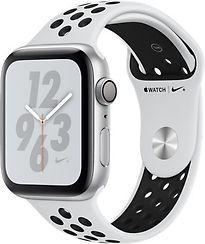 Apple Watch Nike+ Series 4 44 mm aluminium zilver met Nike, Telecommunicatie, Overige Telecommunicatie, Gebruikt, Verzenden