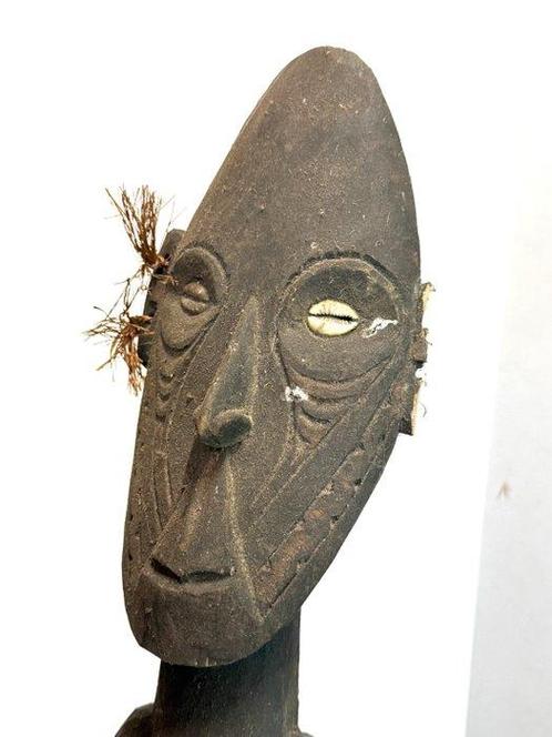 Vader 71 cm en zoon: twee oude geestbeelden van het dorp, Antiek en Kunst, Kunst | Niet-Westerse kunst