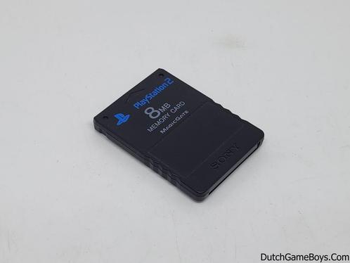 Playstation 2 / PS2 - Memory Card - 8 MB - Original - Black, Spelcomputers en Games, Spelcomputers | Sony PlayStation 2, Gebruikt