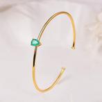 Zonder Minimumprijs - Armband Zilver - Emerald - Certified, Nieuw