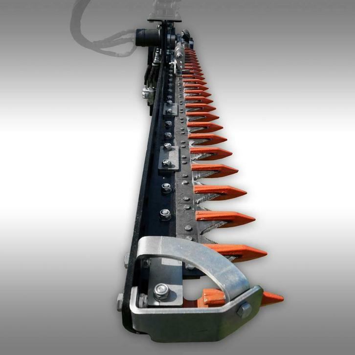 Hydraulische maaibalk Jansen FMB-180, heggenschaar, Zakelijke goederen, Machines en Bouw | Tuin, Park en Bosbouw, Snoeigereedschap