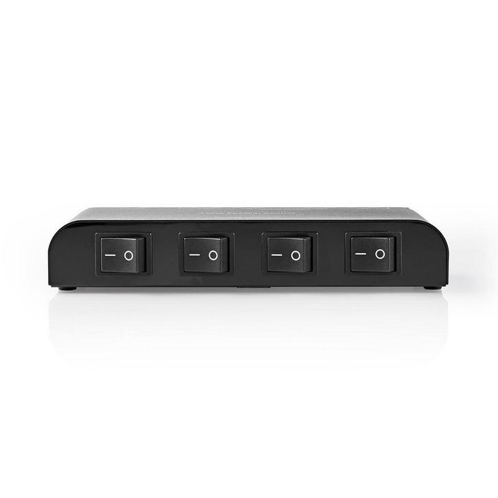 Luidspreker schakelaar | 4 speakeruitgangen (L / R) | Switch, Audio, Tv en Foto, Luidsprekers, Nieuw, Verzenden