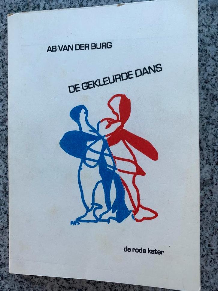 De gekleurde dans – Ab van der Burg, Boeken, Romans, Gelezen, Nederland, Verzenden