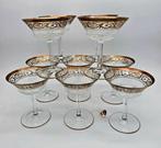 Griffe Milano - Drinkservies (10) - Rocailles - 18 kt goud -