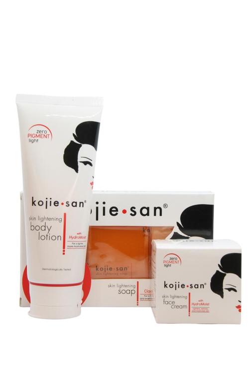 Kojie San skin lightening voordeelpakket klein, Sieraden, Tassen en Uiterlijk, Beautycases, Ophalen of Verzenden