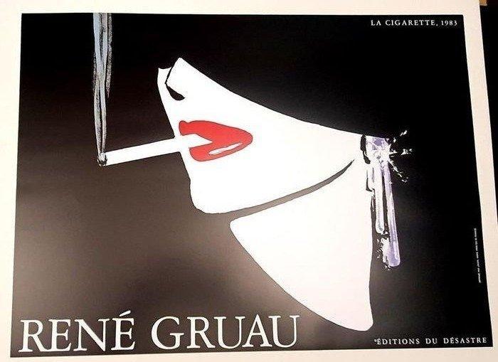 René Gruau - La Cigarette 1a edizione, Antiek en Kunst, Kunst | Tekeningen en Foto's
