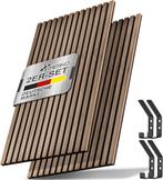 Wandpanelen - Akoestische panelen - Lattenwand - 2 stuks - 1, Verzenden, Zo goed als nieuw