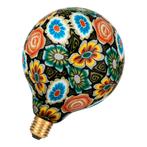 Bailey LED Paint Globe E27 7W 100lm 1900K Bloem motief zw..., Huis en Inrichting, Lampen | Overige, Ophalen of Verzenden, Nieuw