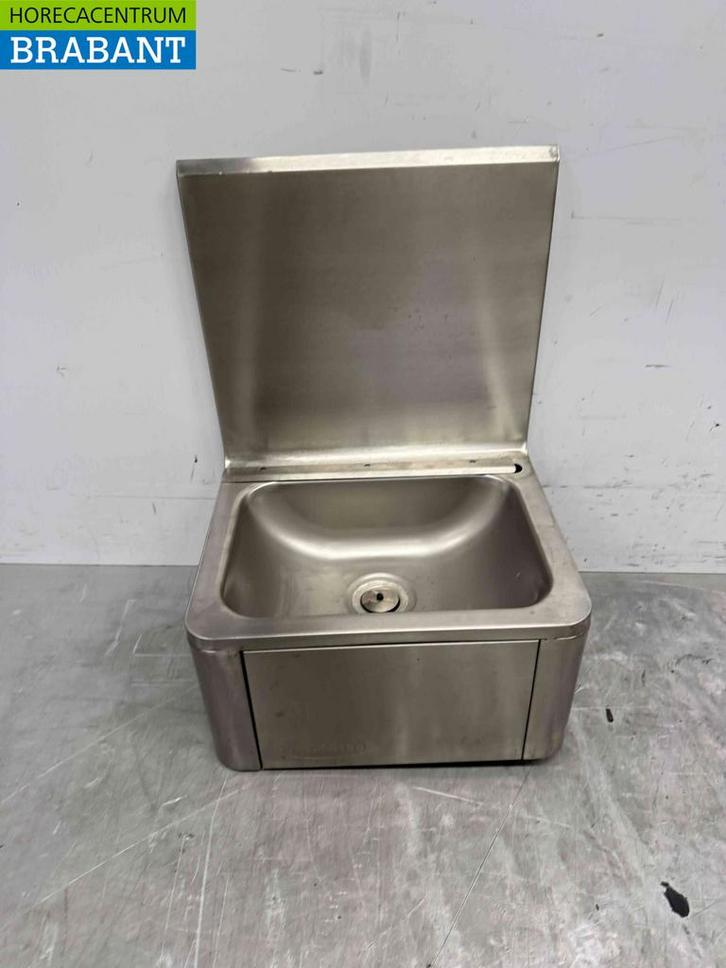 RVS Combisteel Wasbak met knie bediening Horeca, Zakelijke goederen, Horeca | Keukenapparatuur, Gebruikt, Ophalen of Verzenden