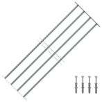 Raamrooster 100-150cm Staal | Tweedekansje OP=OP, 120 cm of meer, Overige typen, Minder dan 200 cm, Nieuw