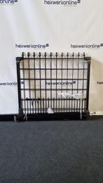 Dubbele tuinpoort Sagitta 300 x 130cm RAL9005 (Sierpoort), Tuin en Terras, 1 tot 2 meter, Nieuw, IJzer, Minder dan 3 meter