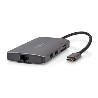 USB C hub | Nedis, Computers en Software, Pc- en Netwerkkabels, Nieuw, Verzenden