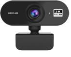 Webcam 2K laptop USB microfoon PC Quad HD autofocus *geen fu, Verzenden, Nieuw