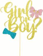 Genderreveal taart topper boy or girl, Hobby en Vrije tijd, Taarten en Cupcakes maken, Verzenden, Nieuw, Taarten, Versiering