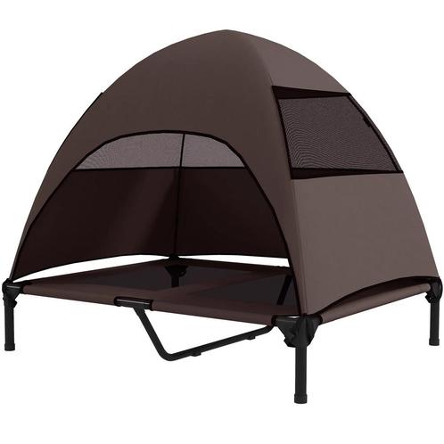 TRUUSK Hondenligbed Buiten Met Dak, Verhoogd Hondenbed Voor, Dieren en Toebehoren, Honden-accessoires, Nieuw, Verzenden