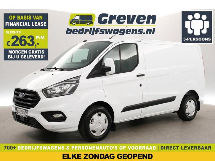 Ford Transit Custom 2.0 Ecoblue L1H1 | Airco | Cruise |, Auto's, Bestelauto's, Te koop, Handgeschakeld, Financial lease, Diesel
