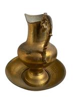 Tapiol - Kruik (2) - Messing - Grote kan + Commode