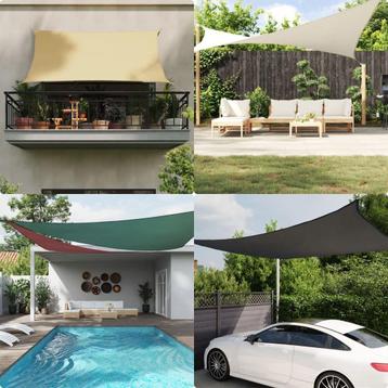 Zonnescherm Zwart - Retourdeal - Tuin & Balkon - 3x4 m - 35% beschikbaar voor biedingen