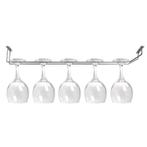 Glazenrek verchroomd metaal 40,5cm | 610x105x68(h)m Olympia, Verzenden, Nieuw in verpakking