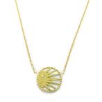 Dior - Halsketting - 18 karaat Geel goud - Diamant, Sieraden, Tassen en Uiterlijk, Kettingen, Nieuw