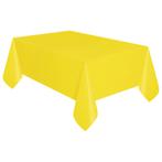 Gele Tafelkleed Plastic 2,74m, Verzenden, Nieuw