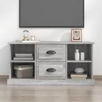vidaXL Tv-meubel 99,5x35,5x48 cm bewerkt hout grijs sonoma, Huis en Inrichting, Kasten | Televisiemeubels, Verzenden, Nieuw, 50 tot 100 cm