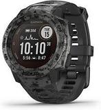 Garmin Instinct Solar 45 mm grijs met een siliconen polsband, Verzenden, Zo goed als nieuw