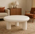 Ball Design - Tafel - Moderne Ronde Witte Houten, Antiek en Kunst