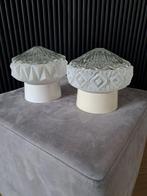 Vintage retro plafonniers - Plafondlamp (2) - Kristal, Antiek en Kunst, Antiek | Lampen