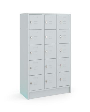 Locker Lite 105 - 15-deurs - Grijs beschikbaar voor biedingen