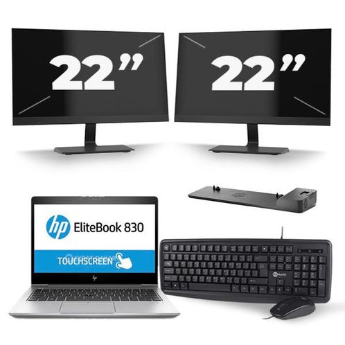 HP EliteBook 830 G5 - Intel Core i5-8e Generatie - 13 inch -, Computers en Software, Windows Laptops, Nieuw, Verzenden