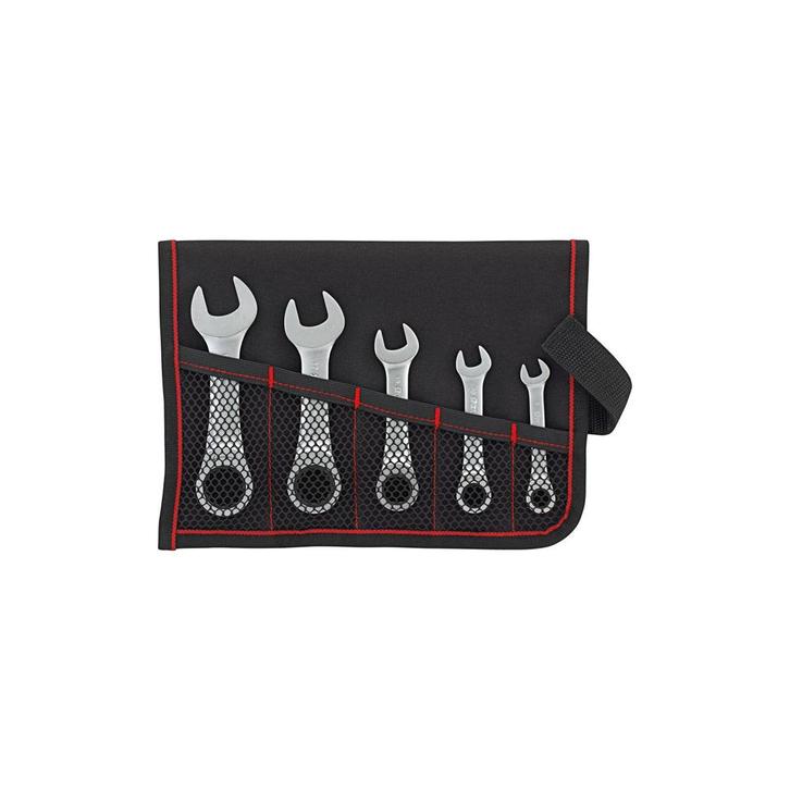 Ratelset recht 8- 19mm extrakort 5-delig in roltas FORMAT, Doe-het-zelf en Verbouw, Gereedschap | Handgereedschap, Nieuw, Verzenden