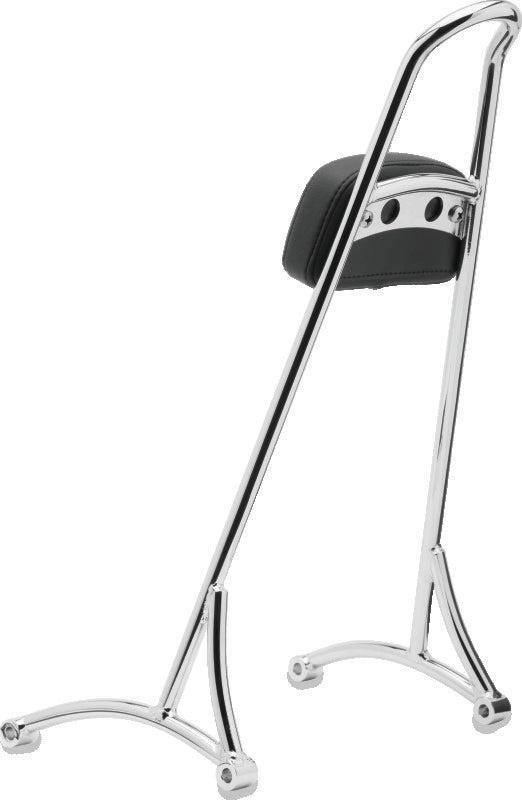 Burly Brand Tall Sissy Bar 20in - Chrome - B13-1505C, Auto-onderdelen, Interieur en Bekleding, Ophalen of Verzenden