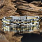Armband / Staal / Heren / Stainless Steel / Man / Collectie, Sieraden, Tassen en Uiterlijk, Armbanden, Nieuw, Staal, Verzenden