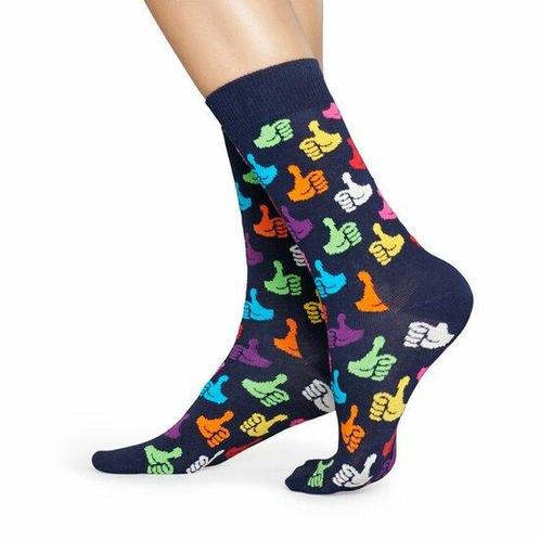 Happy Socks Thumbs Up Blauw, Kleding | Heren, Sokken en Kousen, Verzenden