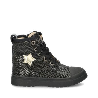 Shoesme veterboots in het Zwart, Kleding | Dames, Schoenen, Lage of Enkellaarzen, Zwart, Nieuw, Verzenden
