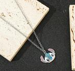 Schattige ketting met Stitch hanger van kunst Rhinestone, Verzenden, Nieuw