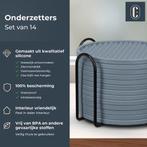 2dekans | Castagnola Siliconen Onderzetters – Onderzetters, Ophalen of Verzenden, Zo goed als nieuw