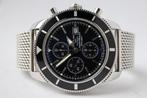 Breitling Superocean Heritage Chronograph 46MM Full set, Sieraden, Tassen en Uiterlijk, Horloges | Heren, Staal, Staal, Breitling