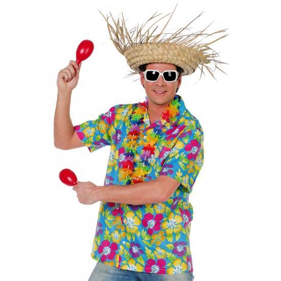 Hawaii blouse/shirts blauw voor heren - Hawaii kleding, Kleding | Heren, Carnavalskleding en Feestkleding, Ophalen of Verzenden