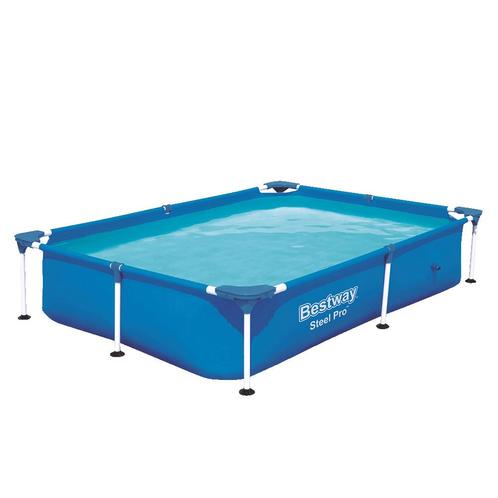 Steel Pro zwembad 221x150x43 cm, Kinderen en Baby's, Speelgoed | Buiten | Zandbakken, Nieuw, Verzenden