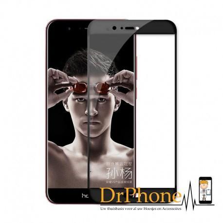 DrPhone Huawei P10 Glas 4D Volledige Glazen Dekking Full cov, Telecommunicatie, Mobiele telefoons | Hoesjes en Frontjes | Overige merken